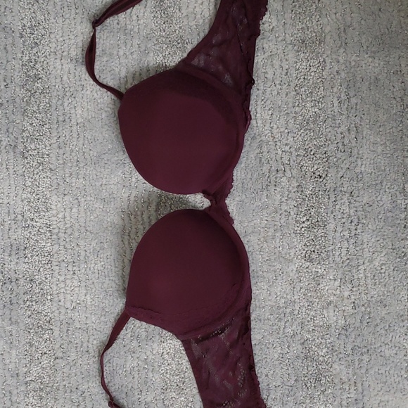 Victoria's Secret Lace Push Up Bra Sz 36B - Picture 4 of 4